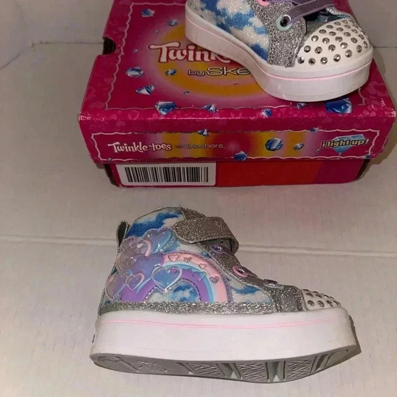 Sketchers Twinkle Toes infant size 5C - Picture 2 of 6
